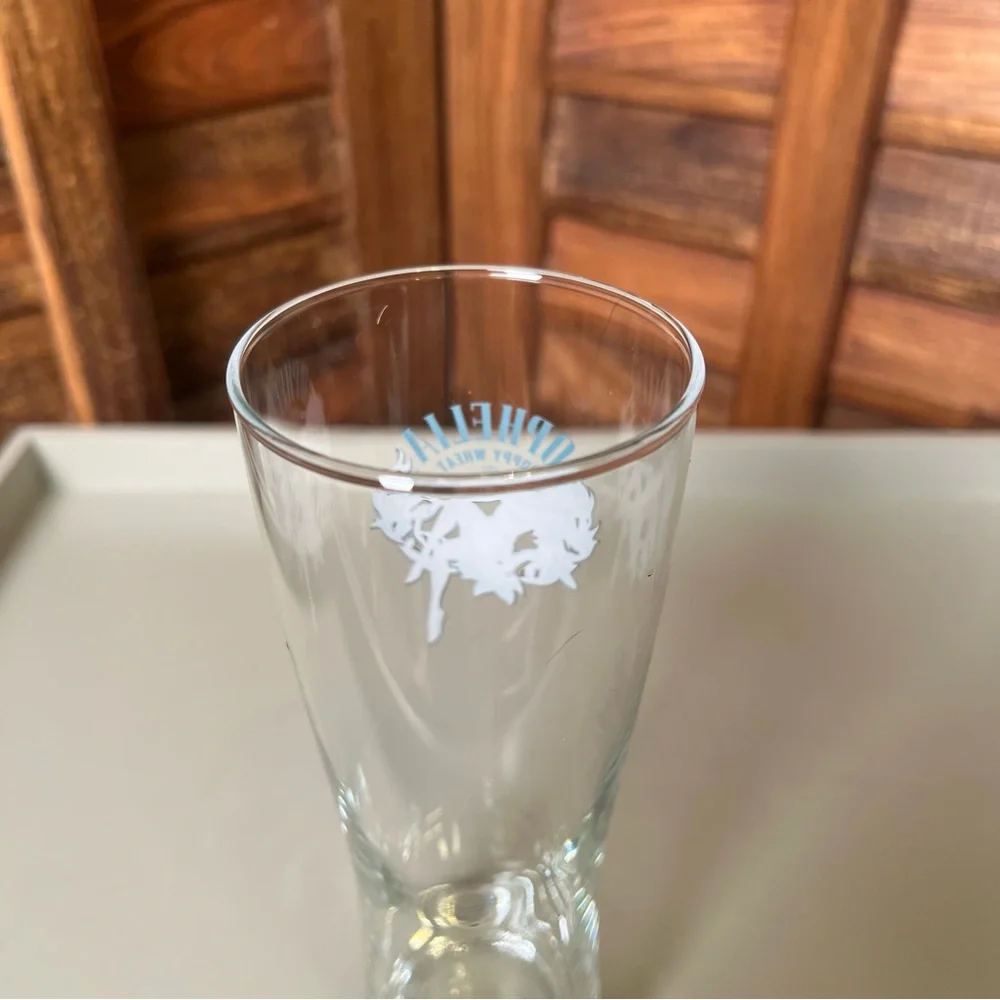 Ophelia Hoppy Wheat Ale Glass - Colorado Breckenridge brewery